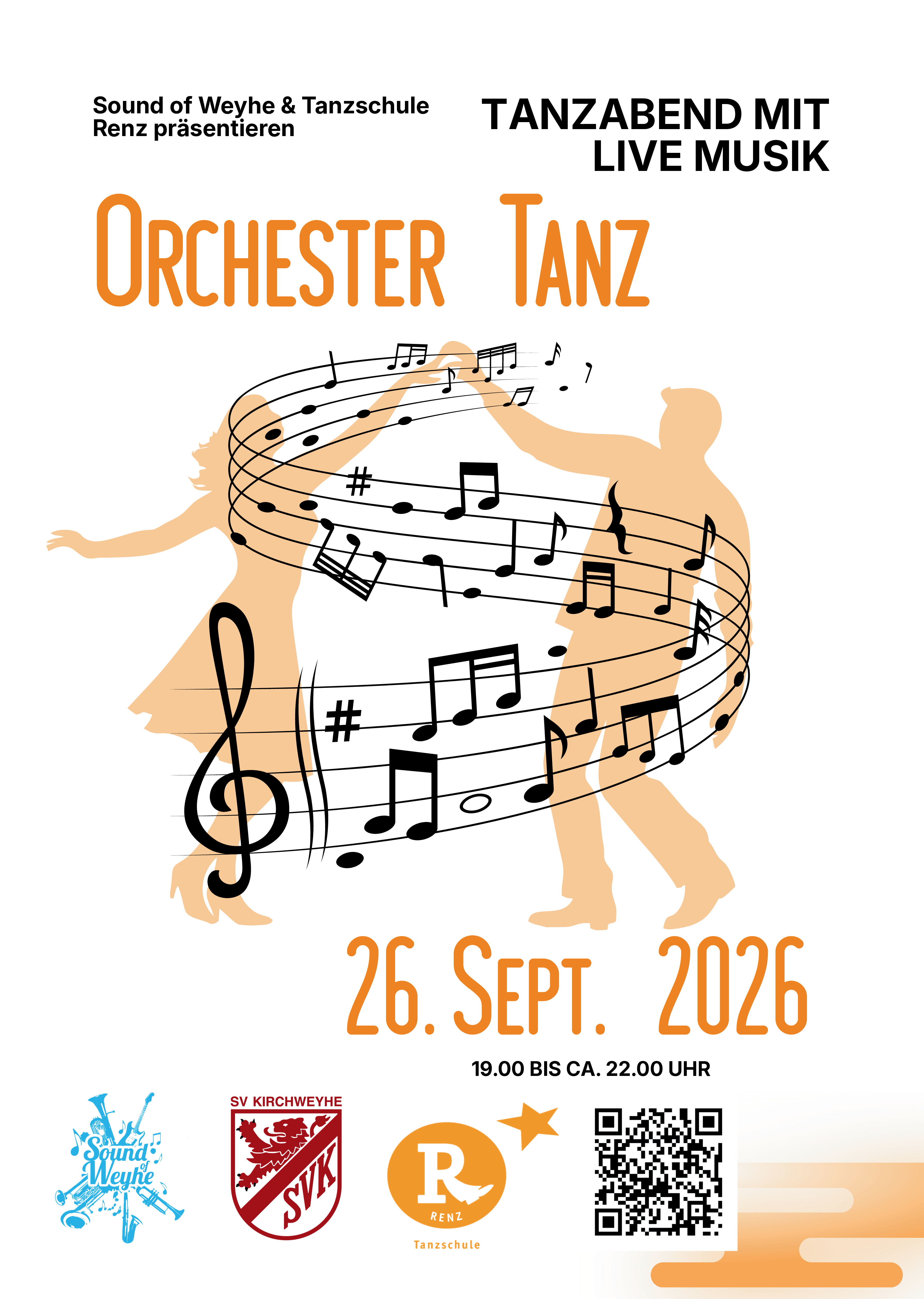 Flyer Orchester Tanz Flyer Orchester Tanz